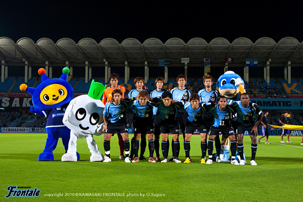 試合前の集合写真